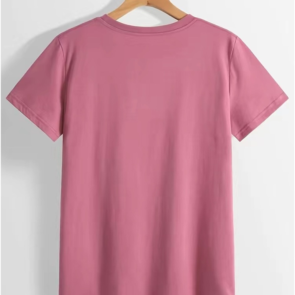 💐NEW Womans Rose Shade Graphic Dragonfly TeeShirt Size 12 - Picture 2 of 5